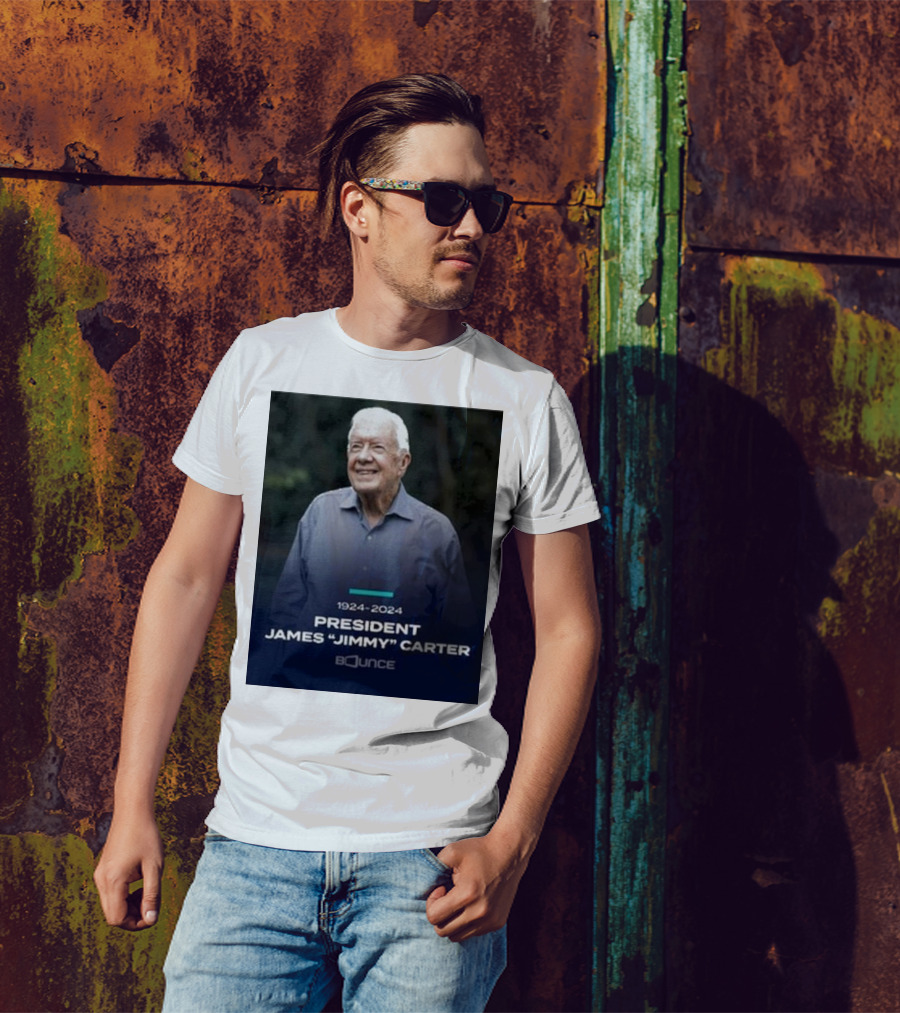1924-2024 President James Jimmy Carter Bounce T-Shirt