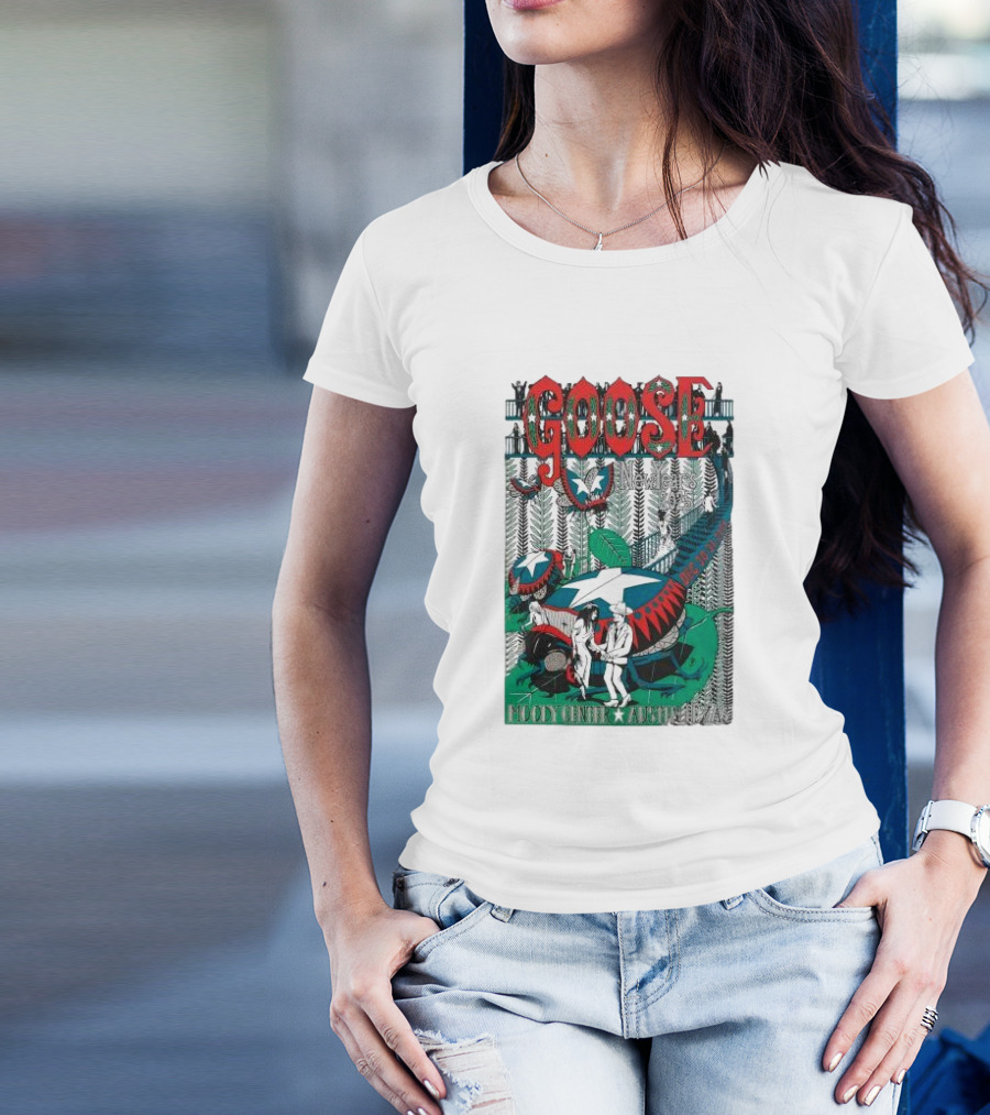 Goose New Year's 2024 December 30 31 Moody Center Austin Texas T-Shirt