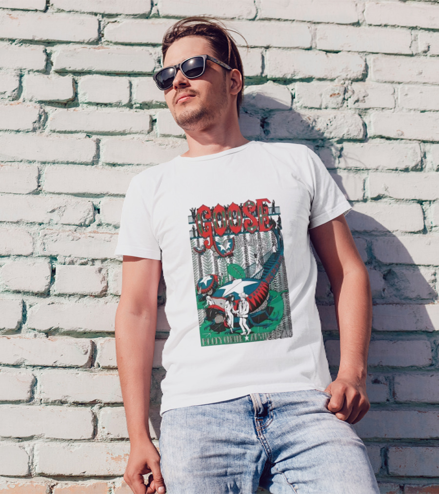 Goose New Year's 2024 December 30 31 Moody Center Austin Texas T-Shirt