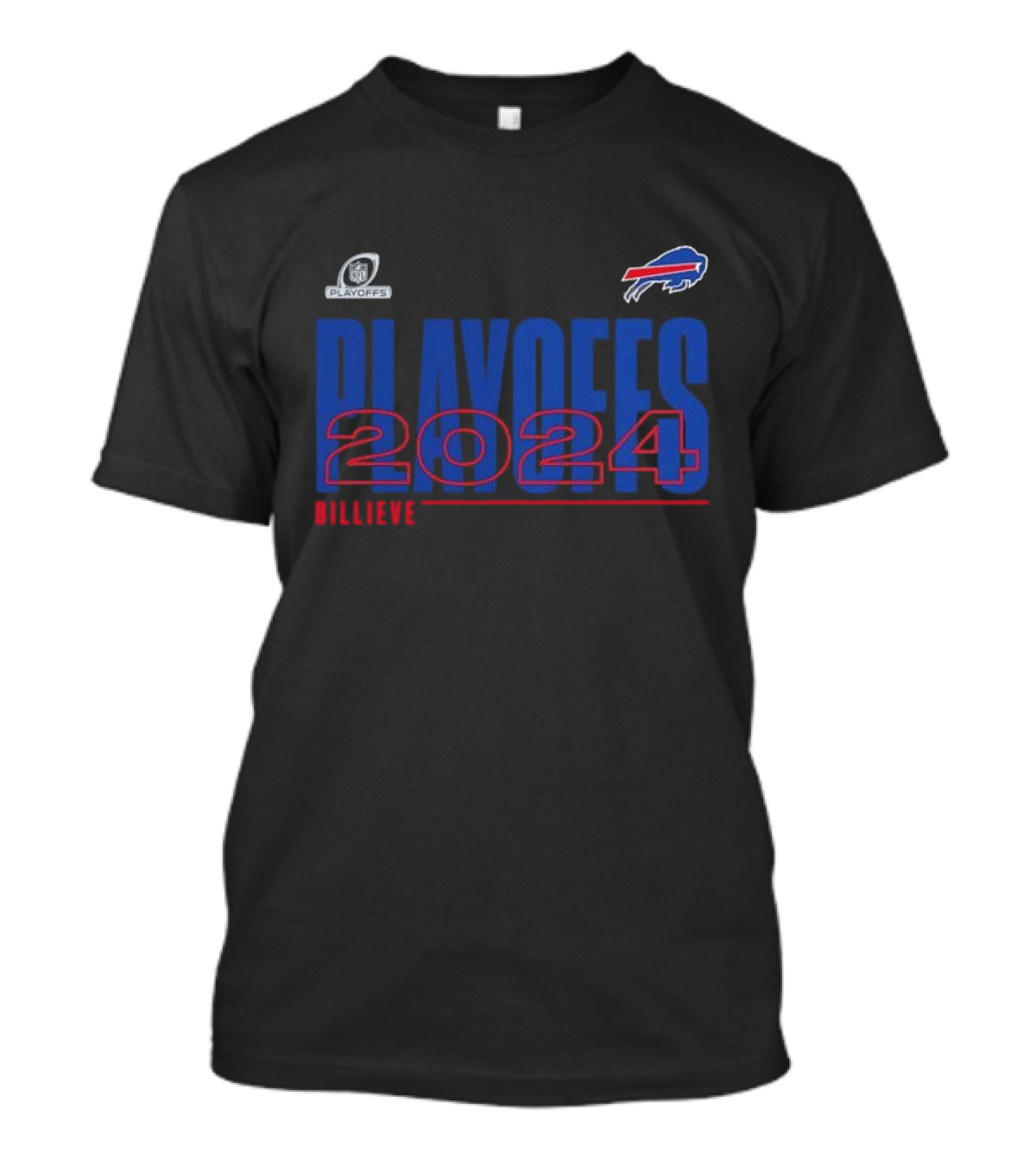 Buffalo Bills 2024 Playoffs Billieve NFL T-Shirt