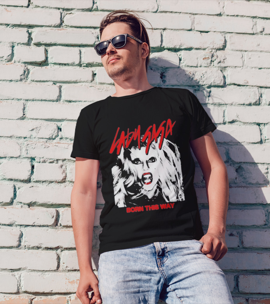 Lady Gaga Born This Way Artwork T-Shirt
