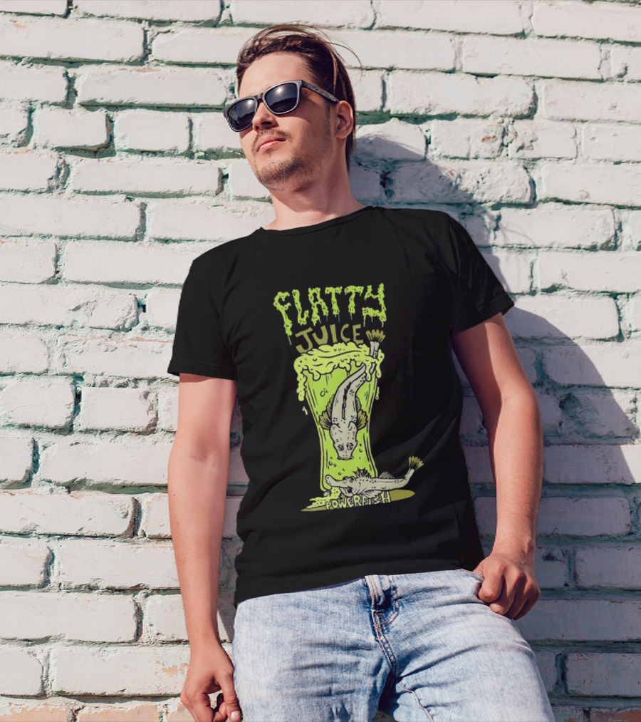 Flatty Juice Powerfish Dr. Moose T-Shirt