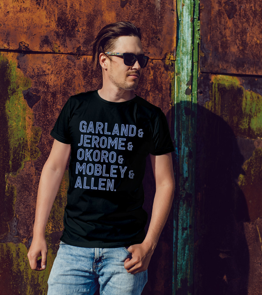 Garland Jerome Okoro Mobley Allen Cleveland Cavaliers 2024-2025 T-Shirt