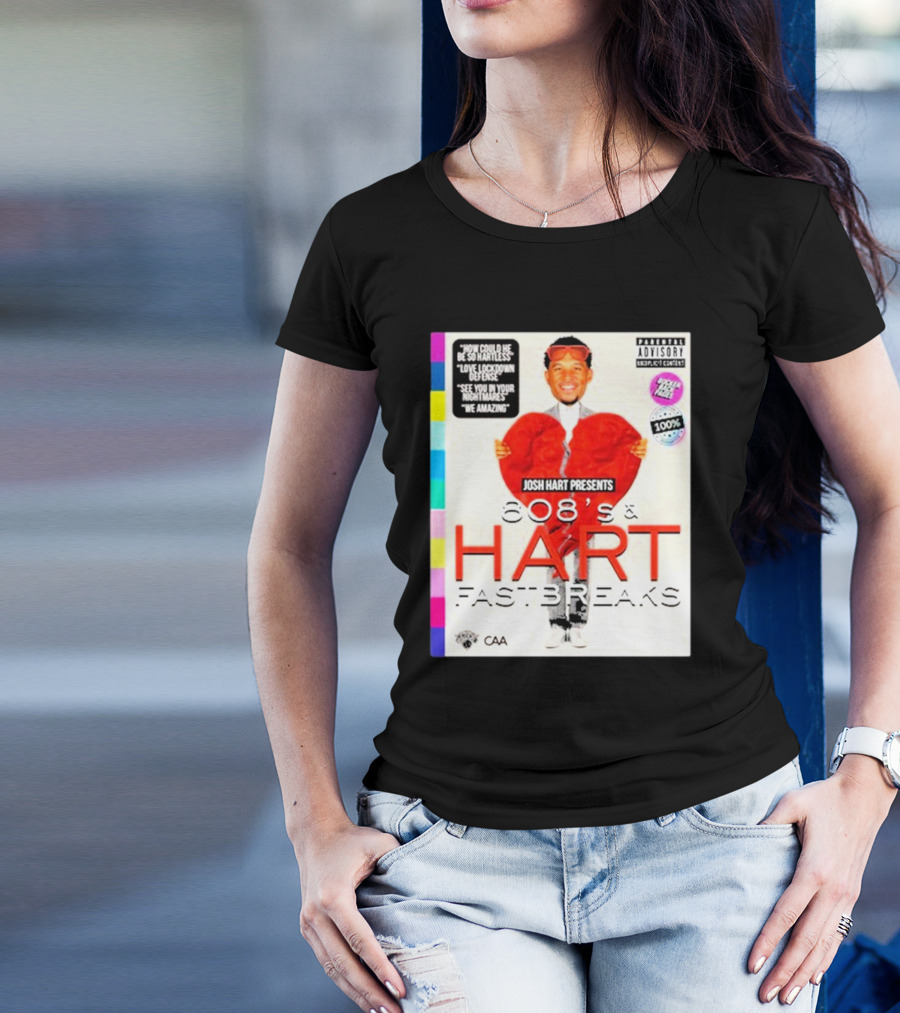 Josh Hart Presents 808’s And Hart Fastbreaks Love Lockdown Defense Featuring Famous Quotes And Iconic Concept T-Shirt