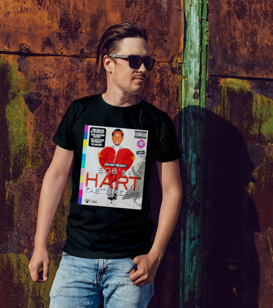 Josh Hart Presents 808’s And Hart Fastbreaks Love Lockdown Defense Featuring Famous Quotes And Iconic Concept T-Shirt