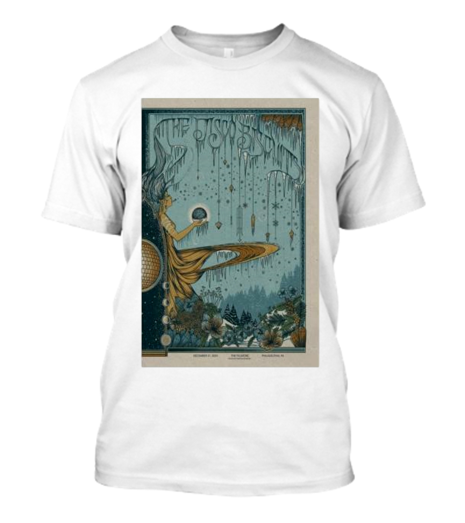 The Disco Biscuits New Year's Eve 2024 Tour Philadelphia PA Vintage T-Shirt