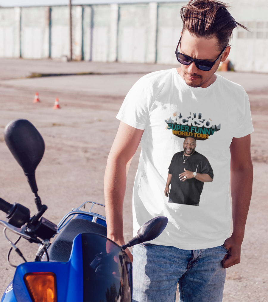 Nate Jackson Super Funny World Tour 2025 All Smiles Event T-Shirt