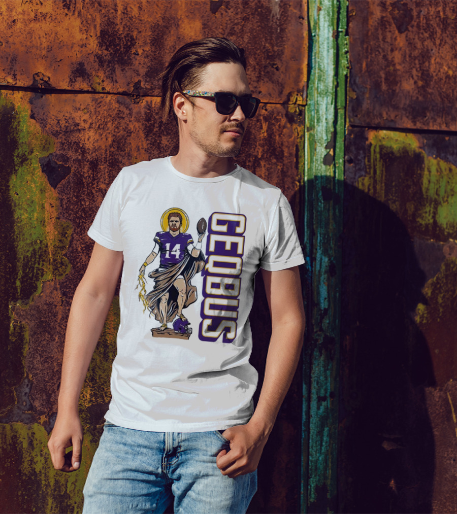 Sam Darnold GEQBUS Football Icon Blessed Athletic T-Shirt