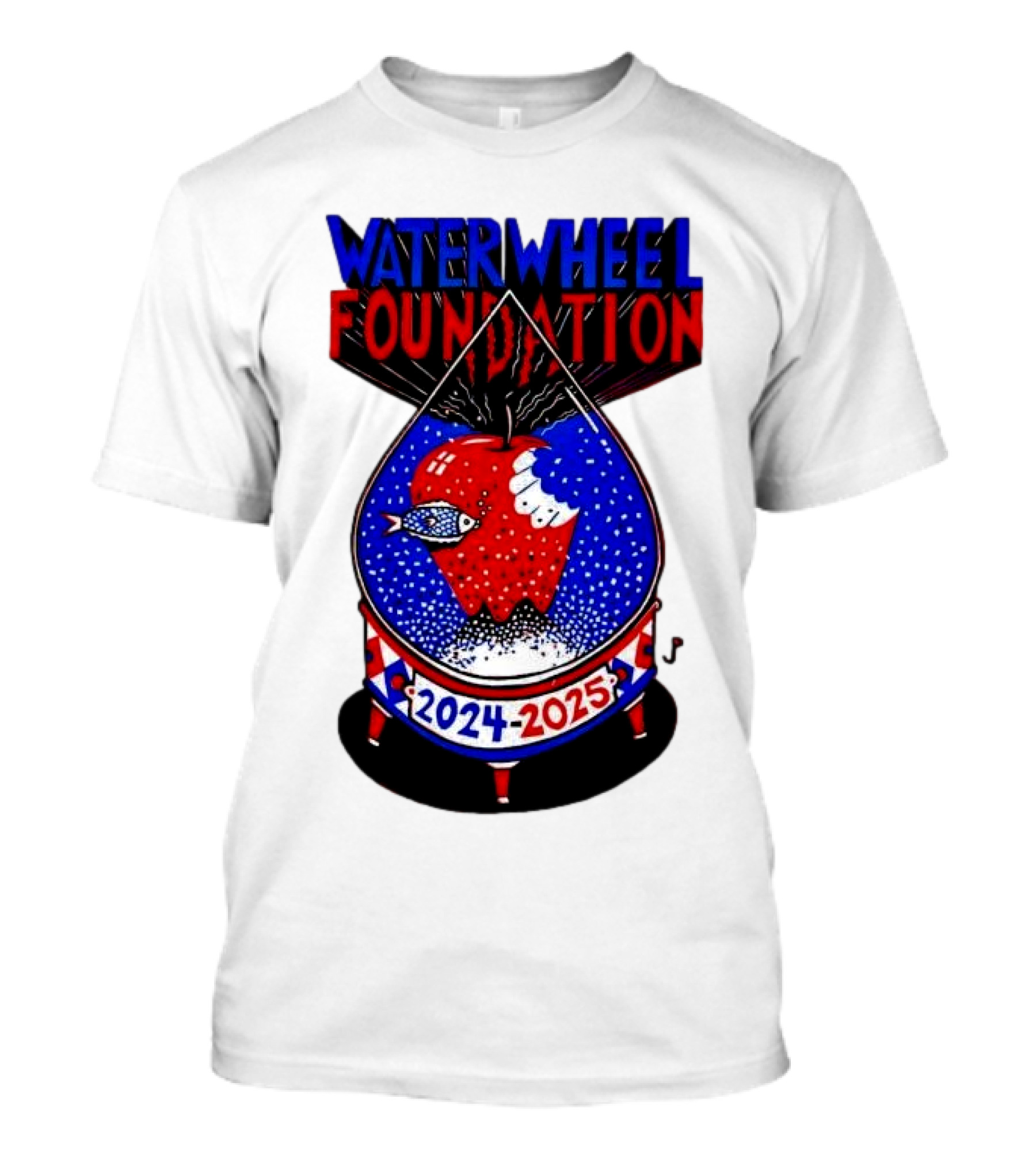 Waterwheel Foundation New York Madison Square Garden December 30 2024-2025 T-Shirt