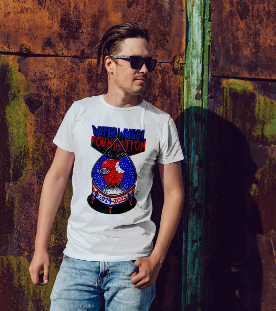 Waterwheel Foundation New York Madison Square Garden December 30 2024-2025 T-Shirt