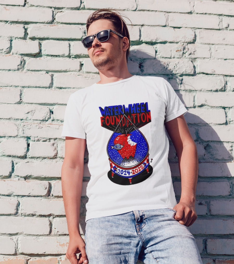 Waterwheel Foundation New York Madison Square Garden December 30 2024-2025 T-Shirt