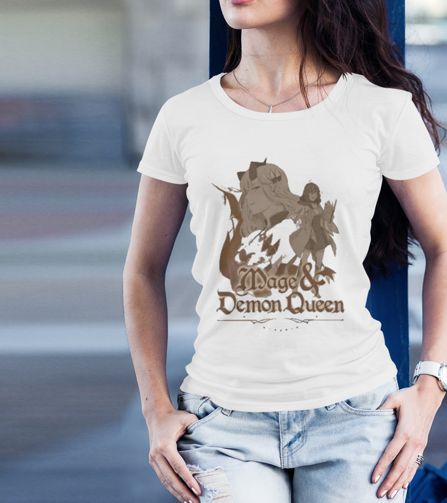 Mage And Demon Queen Webtoon Aesthetic Anime Character T-Shirt