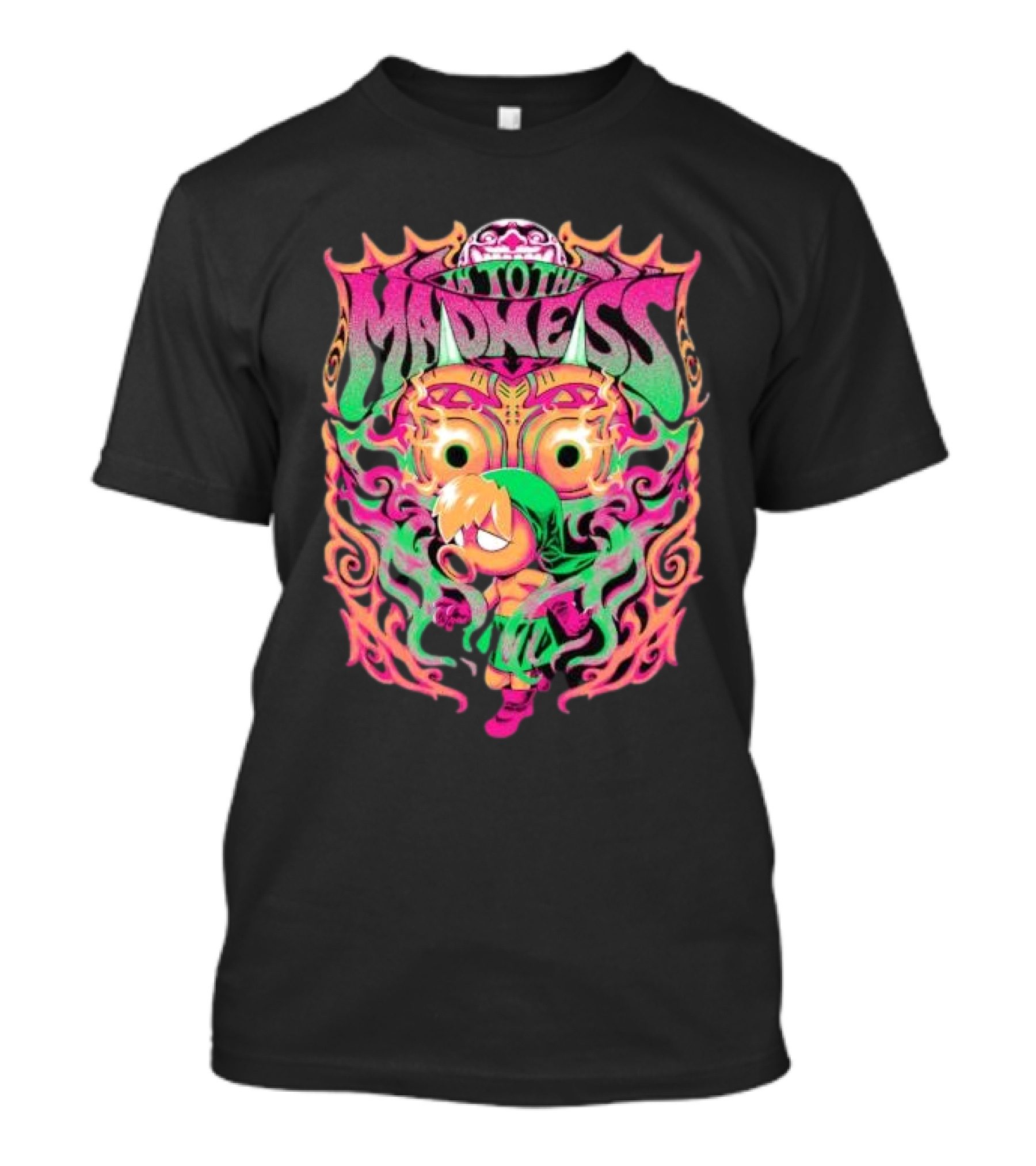 In To The Madness Horta Fantasy Adventure Masked Hero Quest T-Shirt