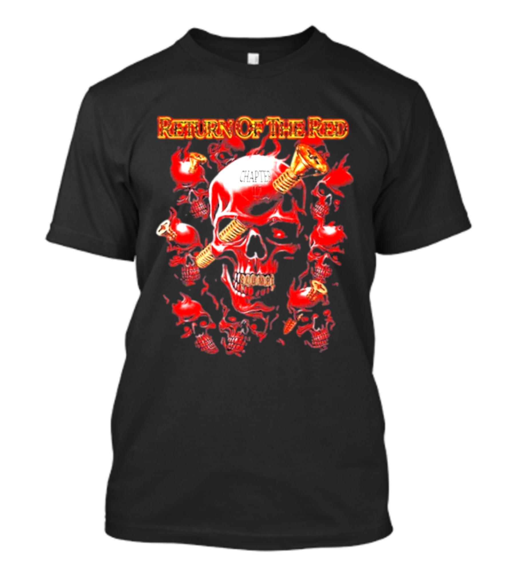 Return Of The Red Chapter Slumped Skull Explosion T-Shirt