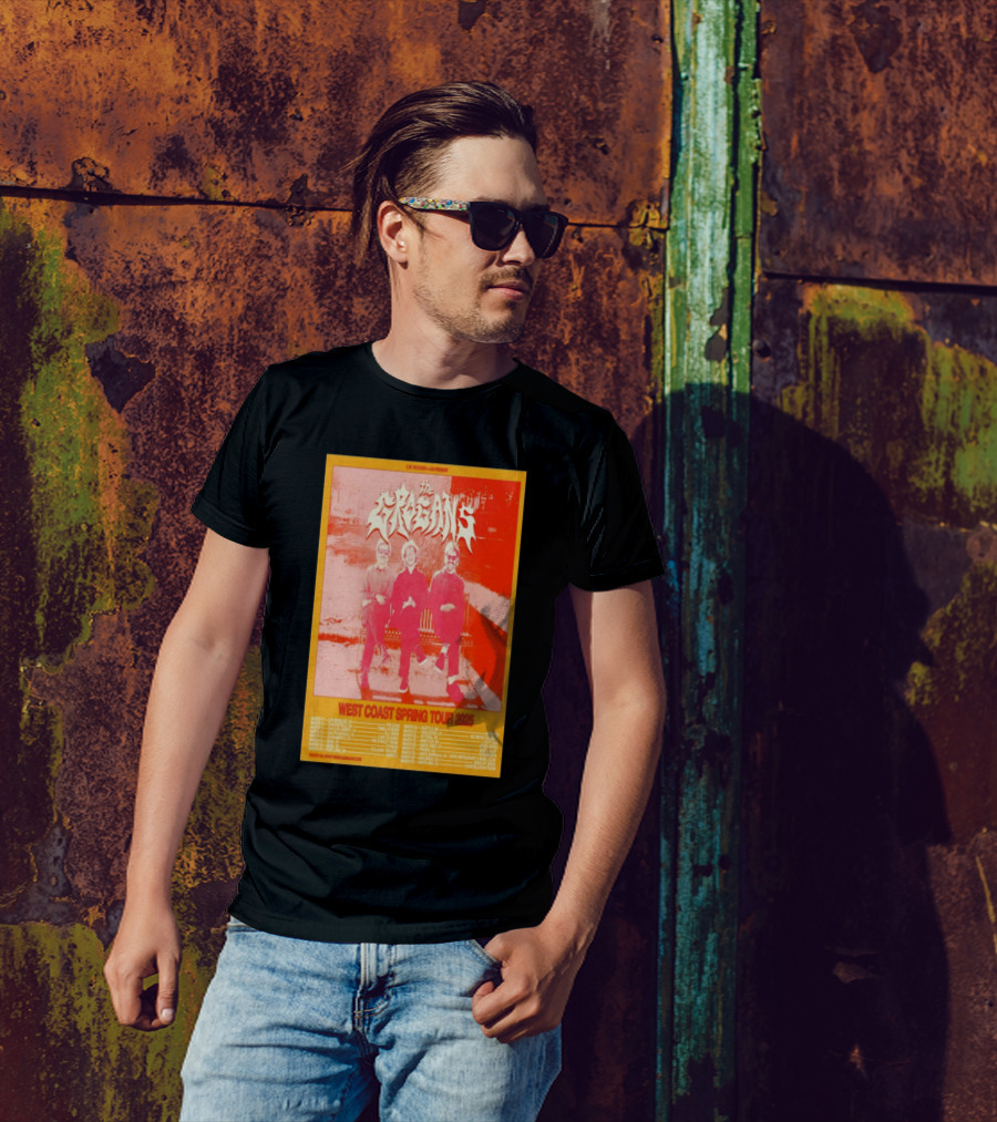 The Grogans West Coast Spring Tour 2025 CNR Records Presents Orange T-Shirt