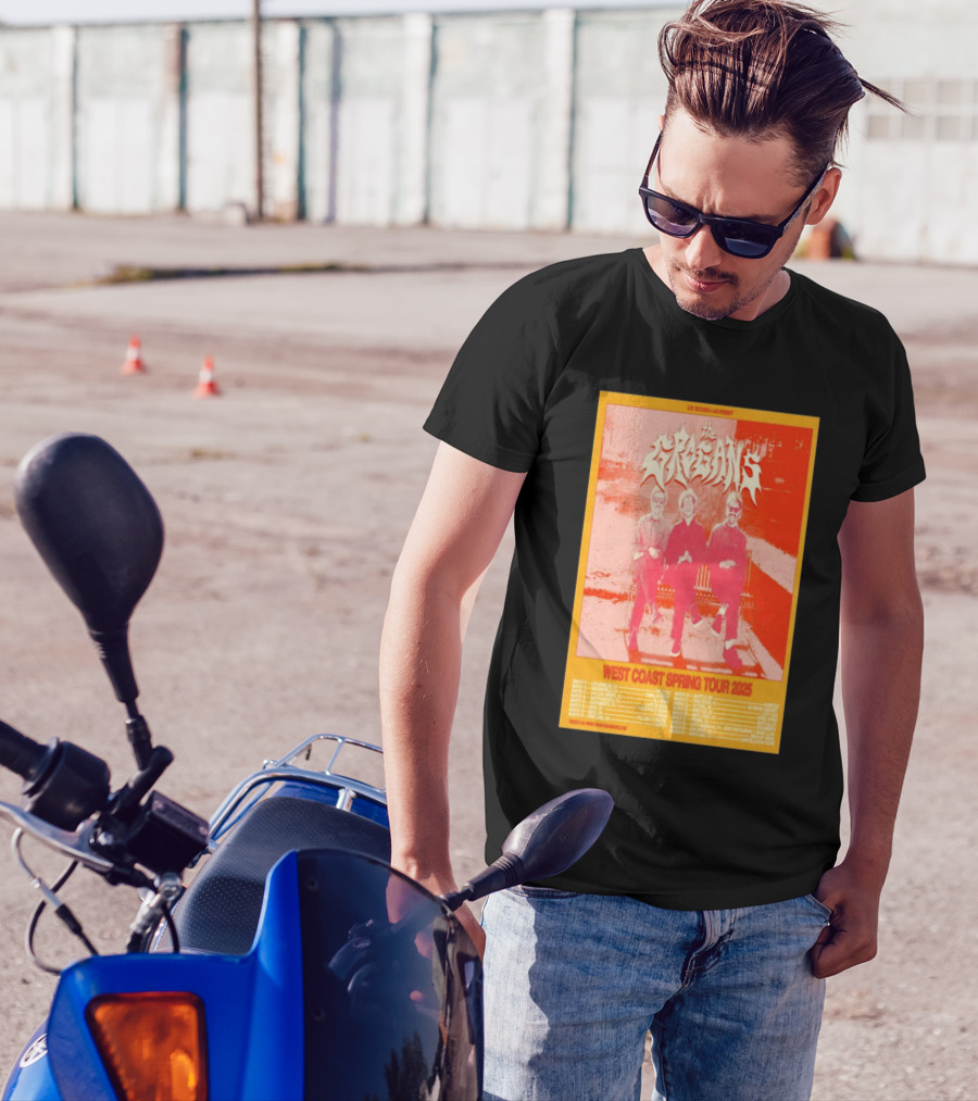 The Grogans West Coast Spring Tour 2025 CNR Records Presents Orange T-Shirt