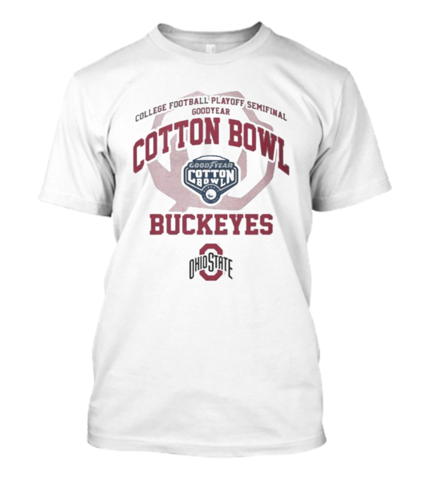 Ohio State Buckeyes College Football Playoff Semifinal Goodyear Cotton Bowl 2025 T-Shirt