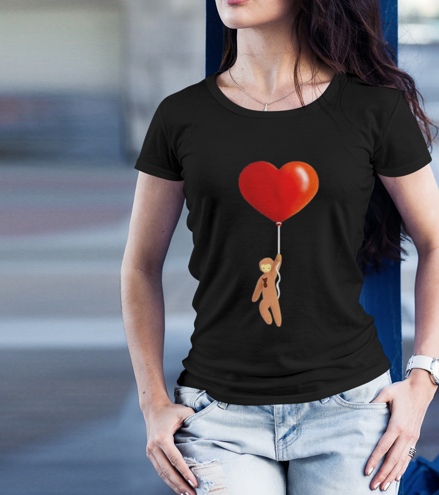 Monke Clothing Spoonkid Heart Balloon Lift Off T-Shirt