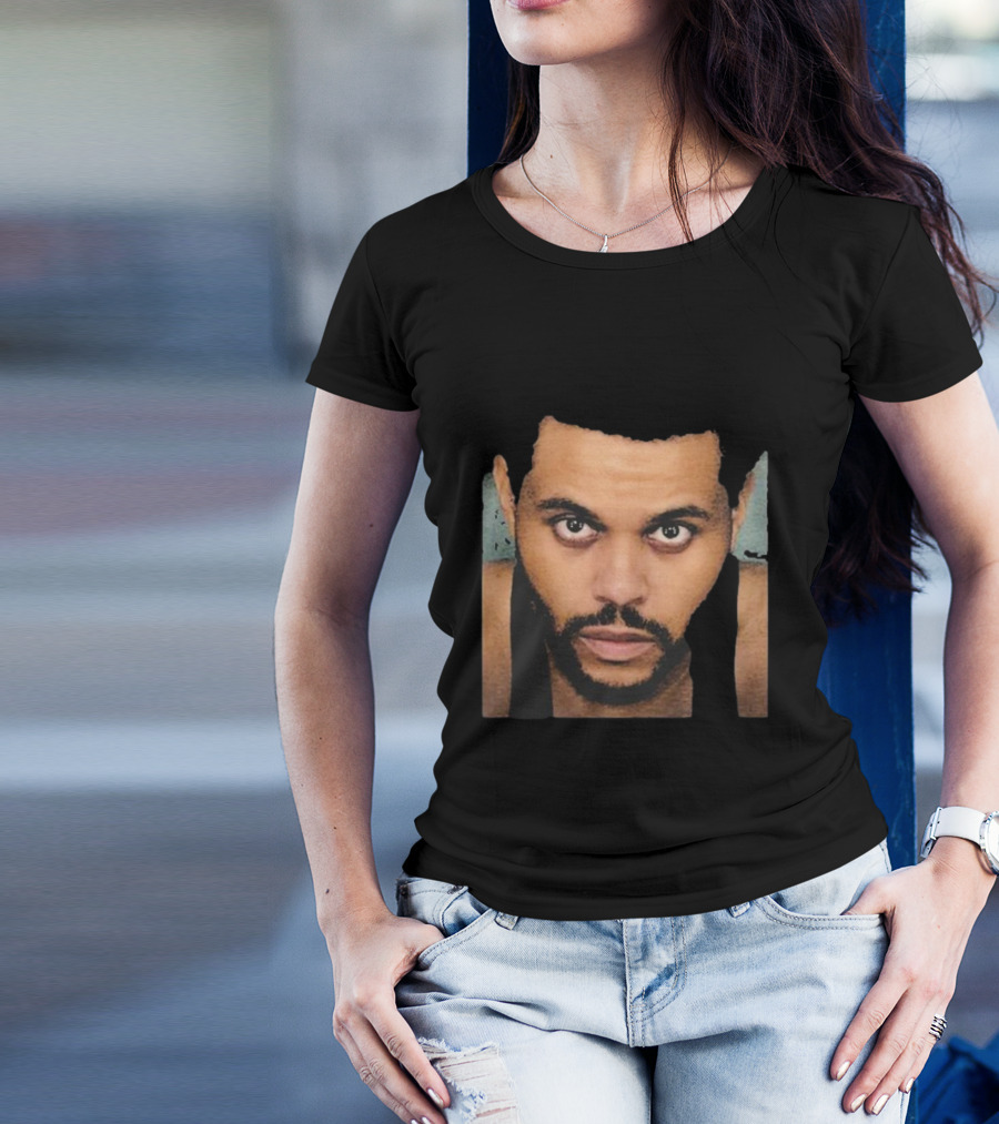 The Weeknd Hurry Up Tomorrow 2025 Mugshot T-Shirt