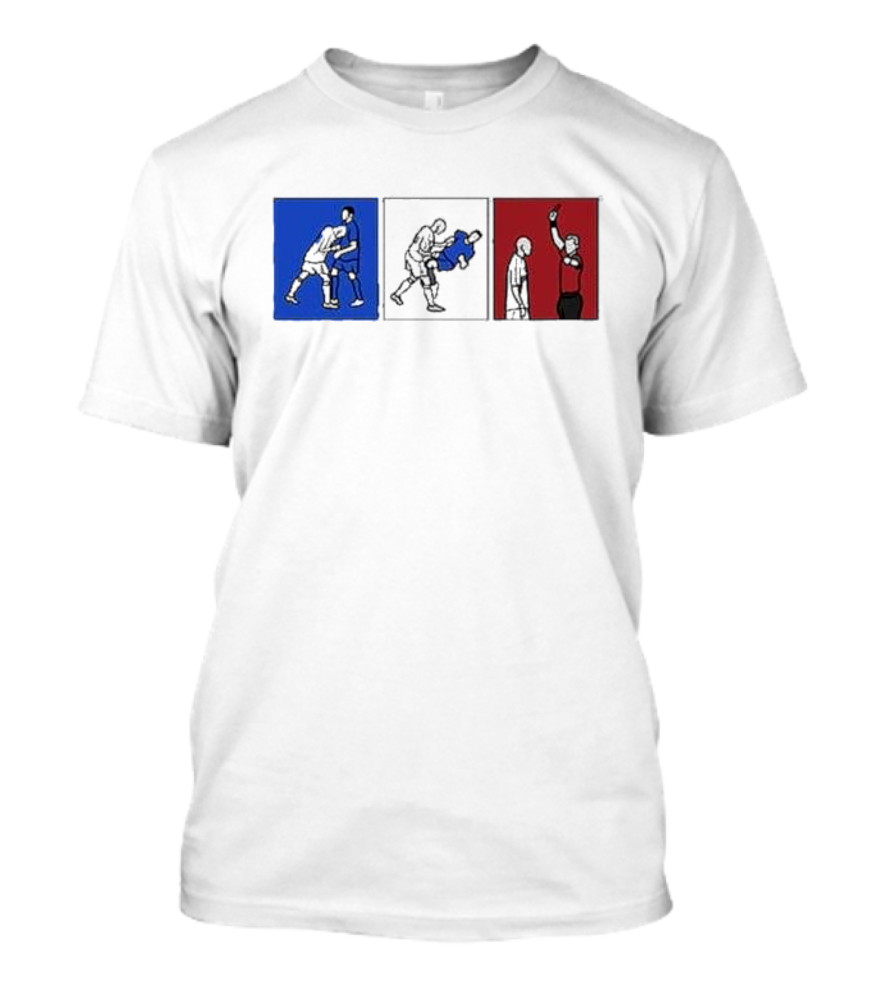 Zinedine Zidane Headbutt 2006 World Cup Final Italy Vs France Iconic Moment T-Shirt