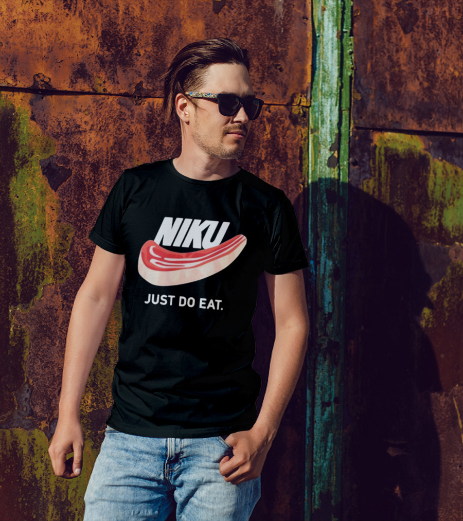 Niku Just Do Eat Steak Slice T-Shirt