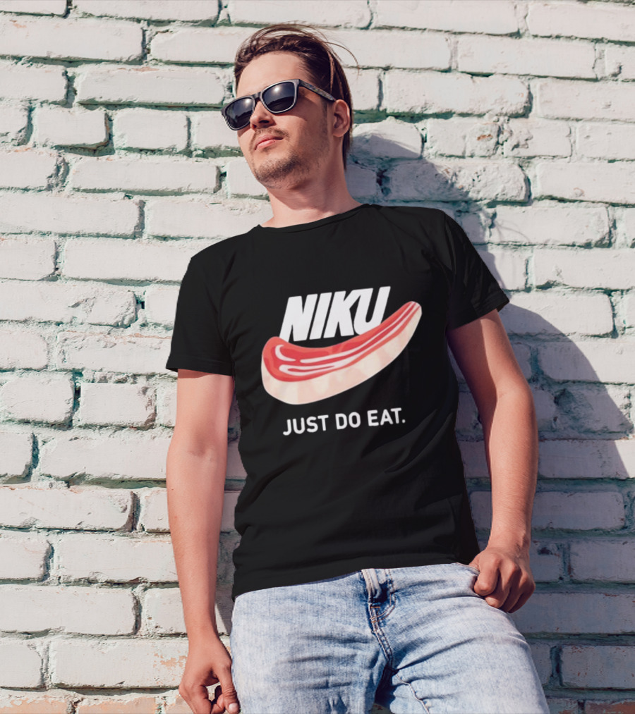 Niku Just Do Eat Steak Slice T-Shirt