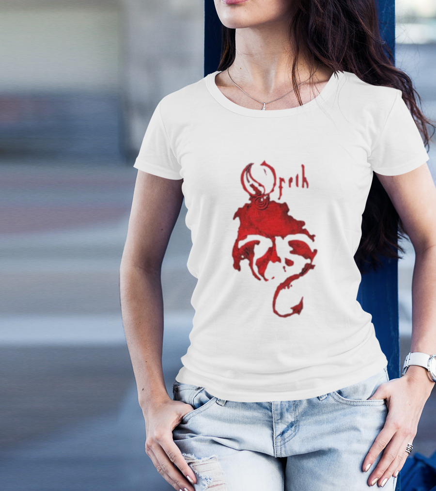 Opeth Heritage Red Skull T-Shirt