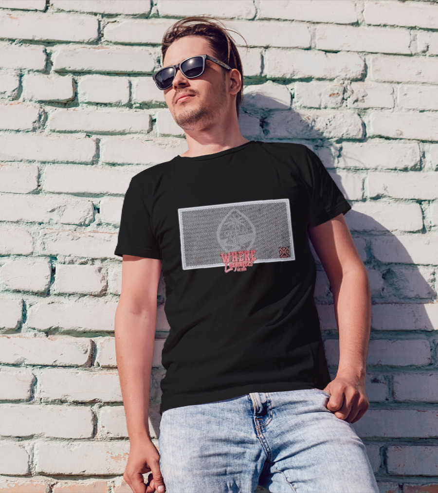 WHERE LEGENDS ARE BORN BLK DIAMOND SHIELD RED TEXT ICONIC T-Shirt