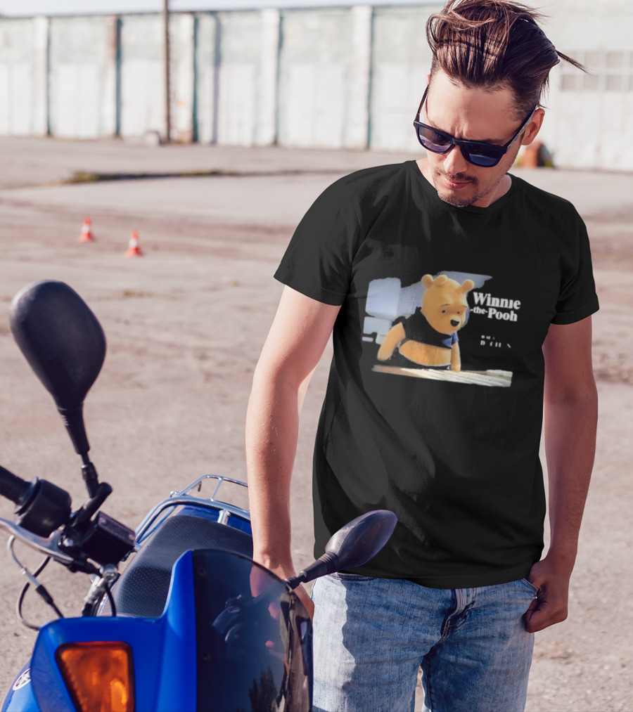 Winnie-the-Pooh Sequel Production Cute Plush Character Fashion T-Shirt