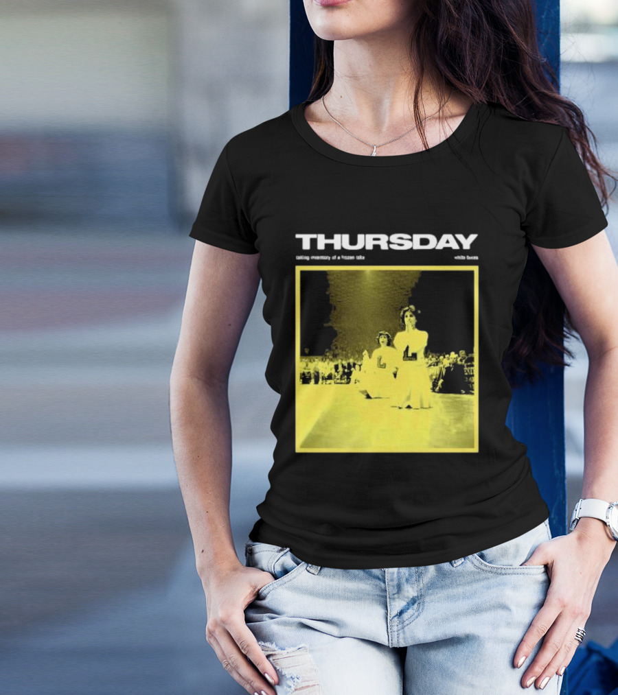 THURSDAY Taking Inventory Of A Frozen Lake Wild Boys T-Shirt