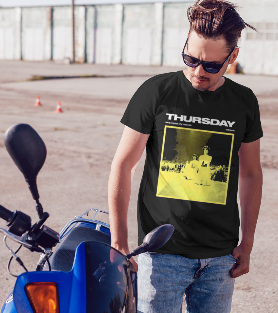 THURSDAY Taking Inventory Of A Frozen Lake Wild Boys T-Shirt