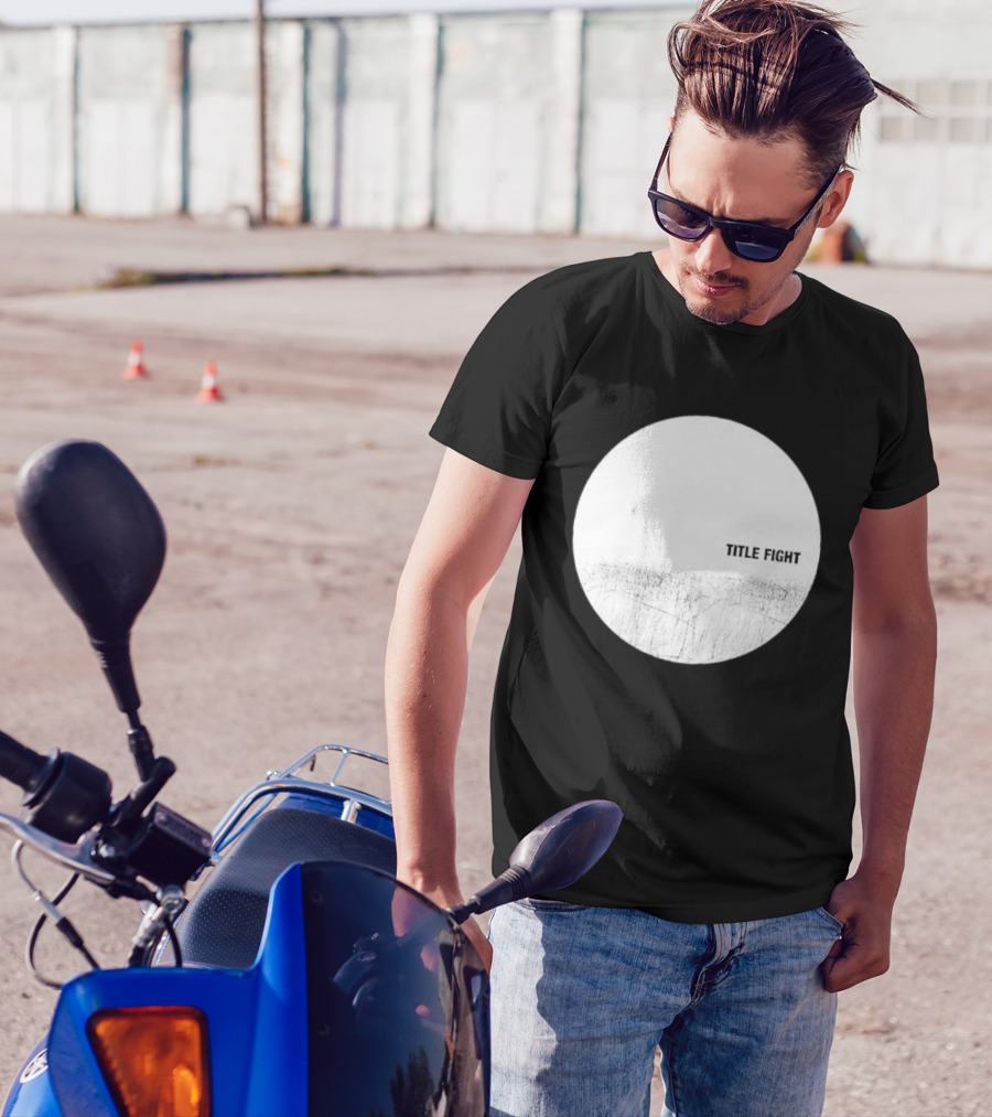 Title Fight Scratch Circle White T-Shirt