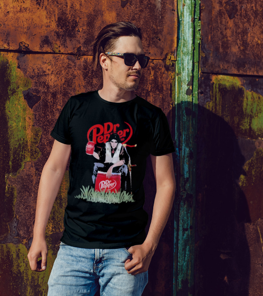 Viktor Season 2 Dr Pepper Warrior Sitting On Dr Pepper Crate T-Shirt
