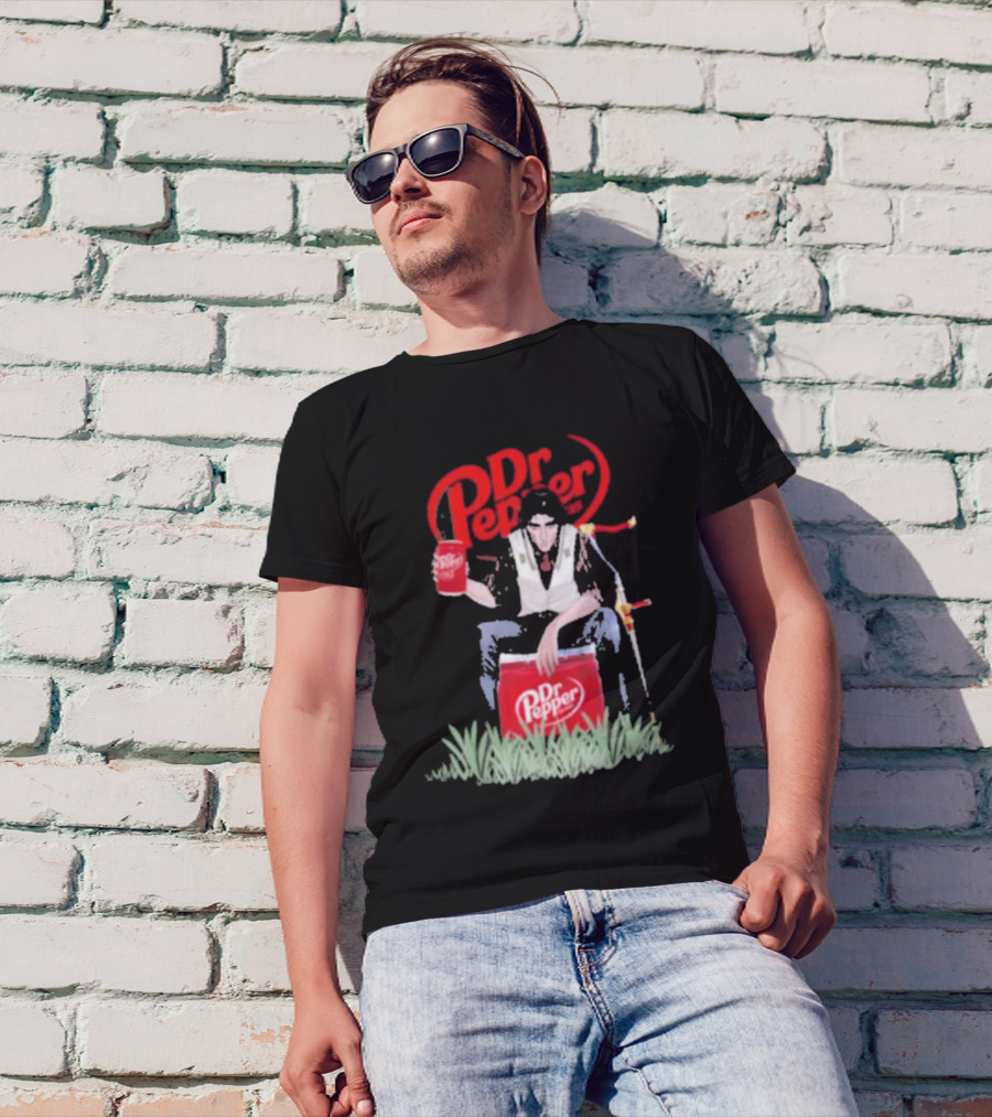 Viktor Season 2 Dr Pepper Warrior Sitting On Dr Pepper Crate T-Shirt