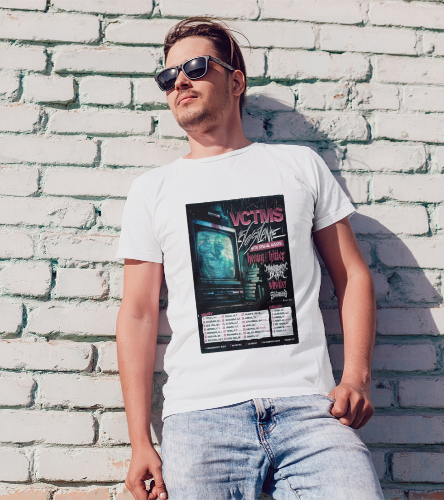 VCTMS 156 Silence Heavy Hitter Boundaries Fox Lake Winter 2025 Tour Dates T-Shirt
