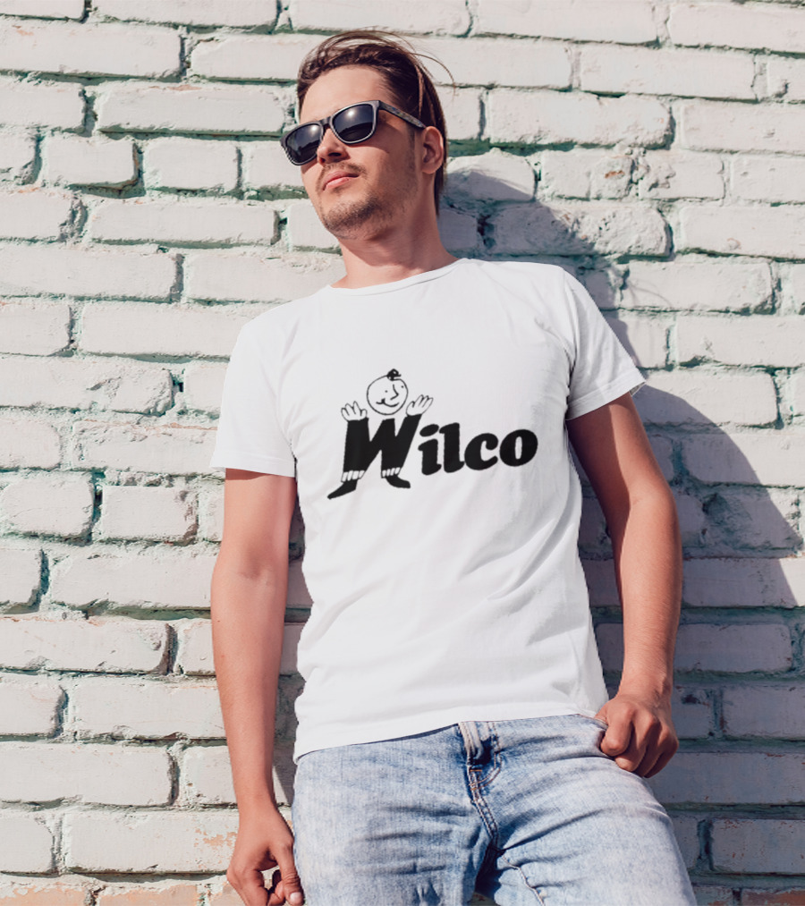 Wilco Iconic Cartoon Logo Wilco Madalyn Stefanak T-Shirt