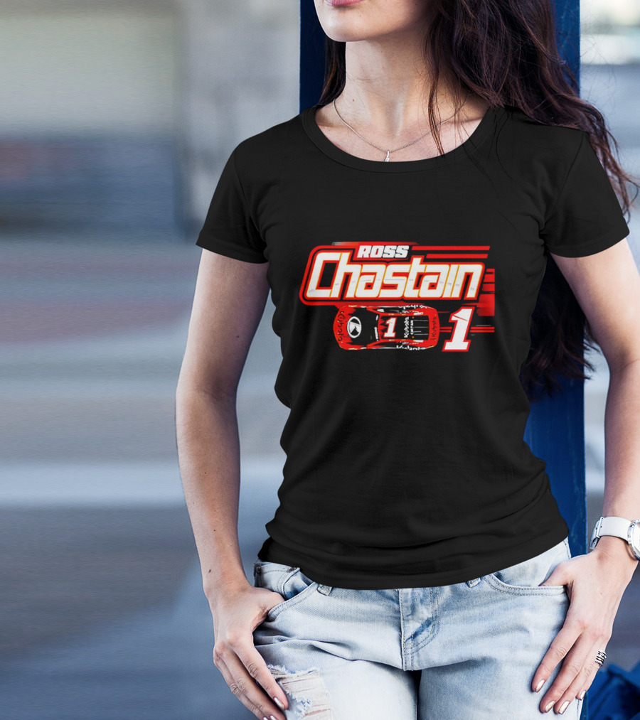 Ross Chastain 1 Racing Car Number One T-Shirt