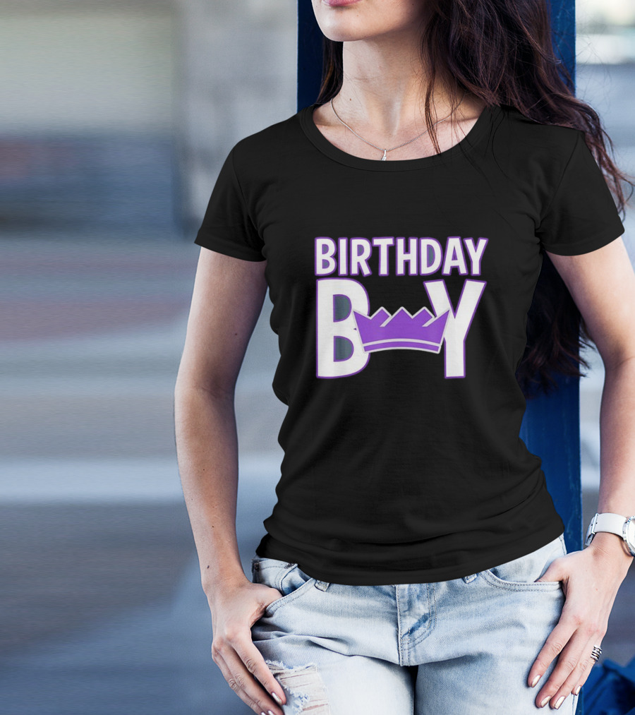 Birthday Boy Sacramento Kings NBA T-Shirt