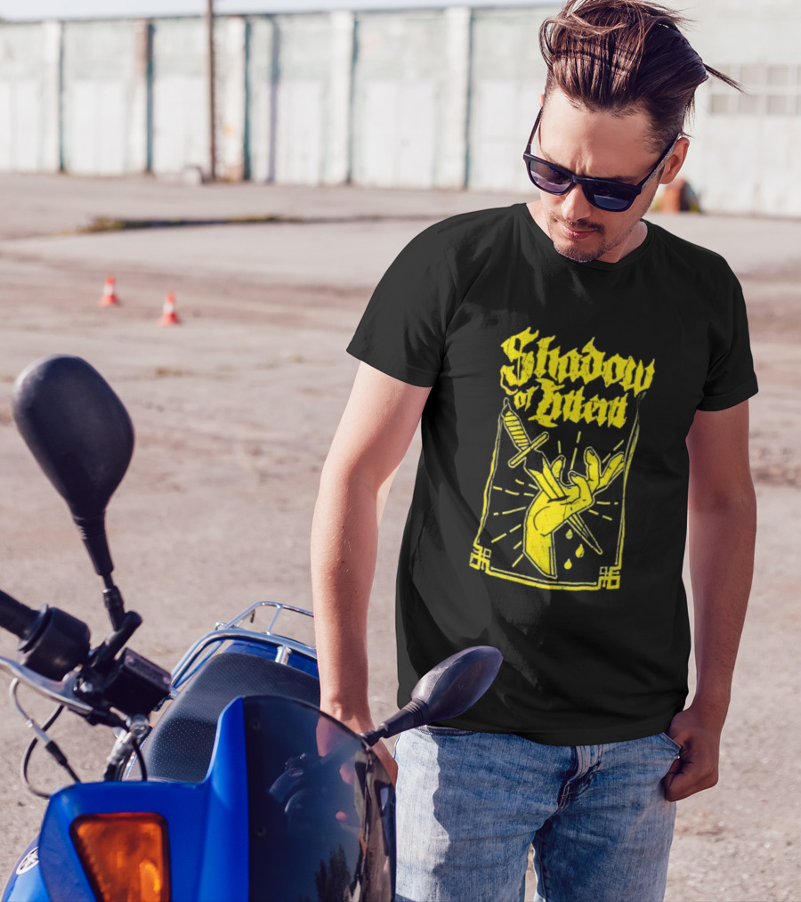 Shadow Of Intent Dagger Aura And Hand Motif T-Shirt