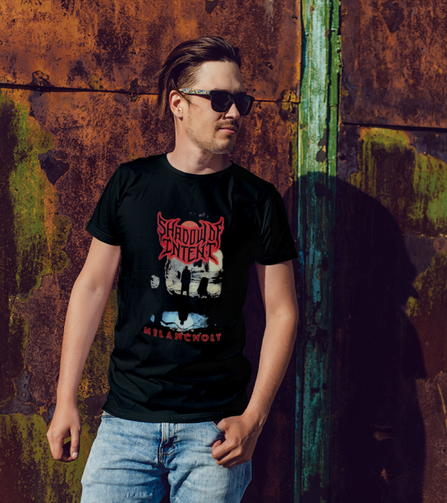 Shadow Of Intent Melancholy Skull Art T-Shirt