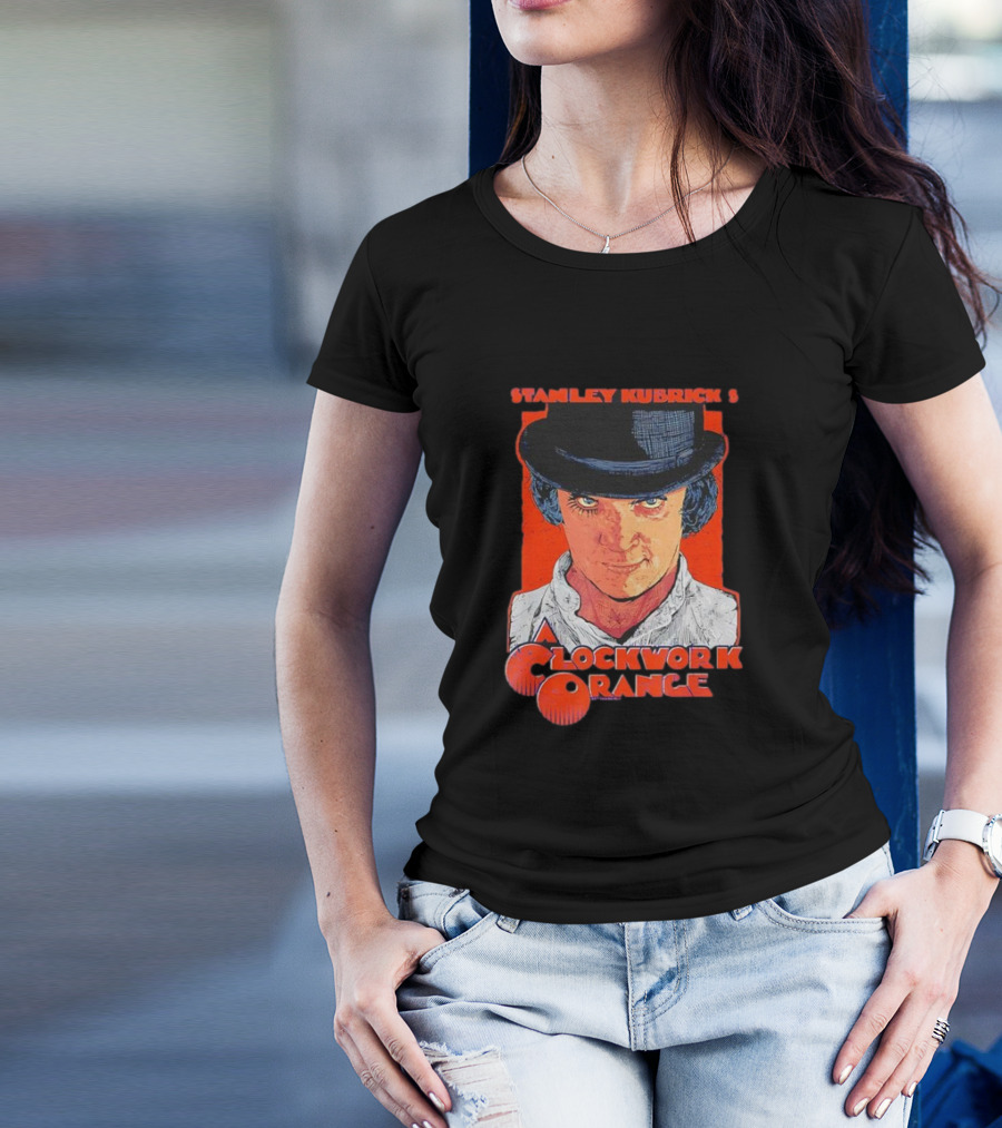 Stanley Kubrick’s Work Orange Vintage Style T-Shirt