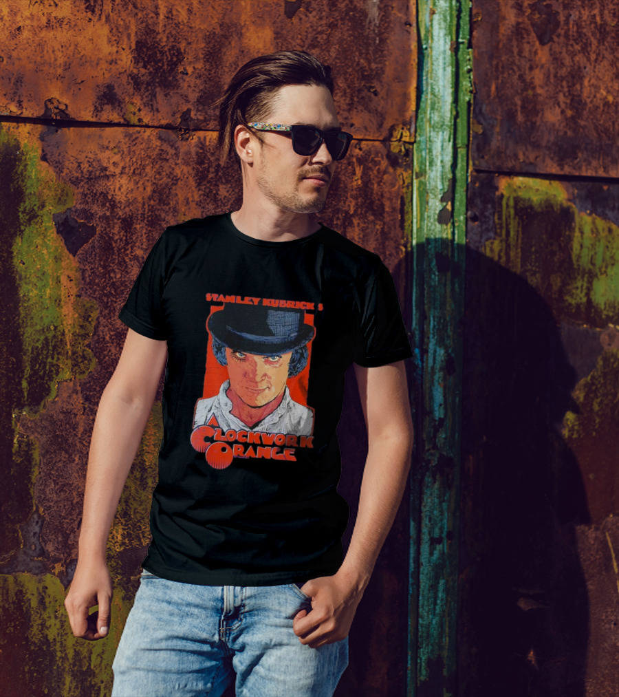 Stanley Kubrick’s Work Orange Vintage Style T-Shirt