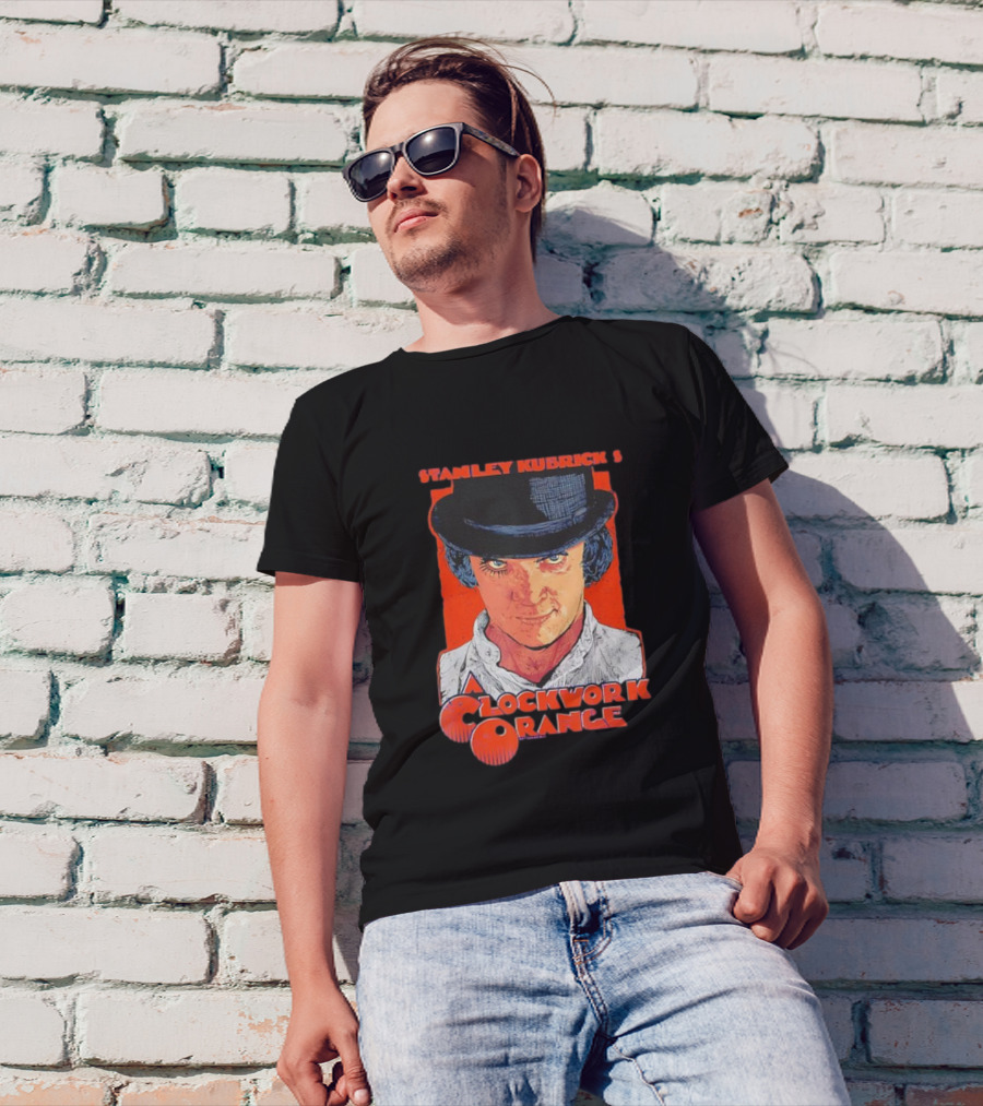 Stanley Kubrick’s Work Orange Vintage Style T-Shirt
