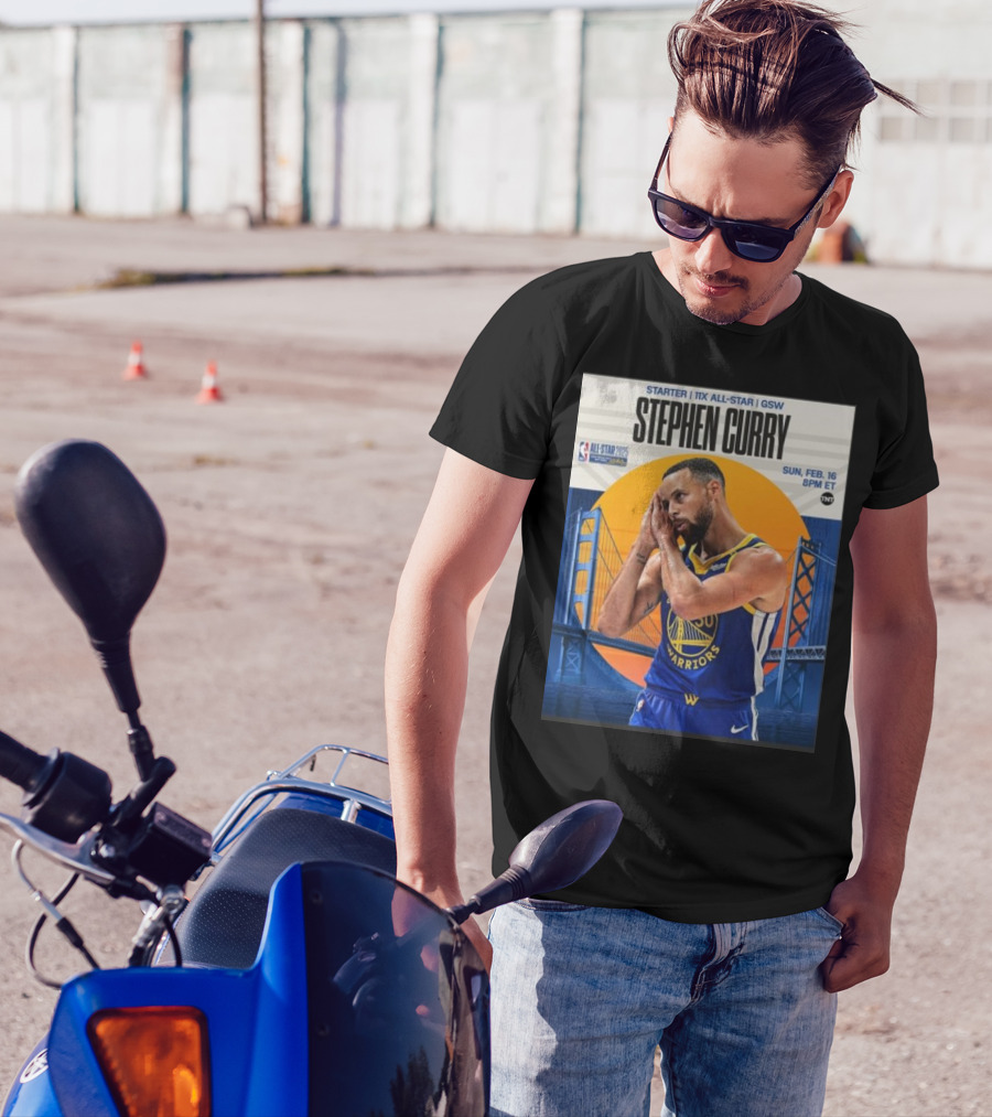 Stephen Curry 2025 NBA All-Star Starter GSW February 16th TNT T-Shirt