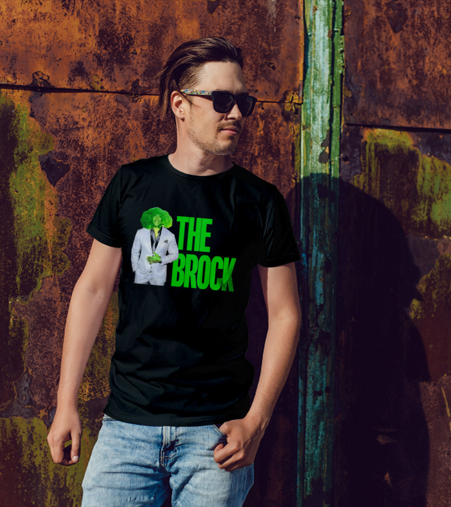 The Brock Broccoli Green Suit Parody T-Shirt
