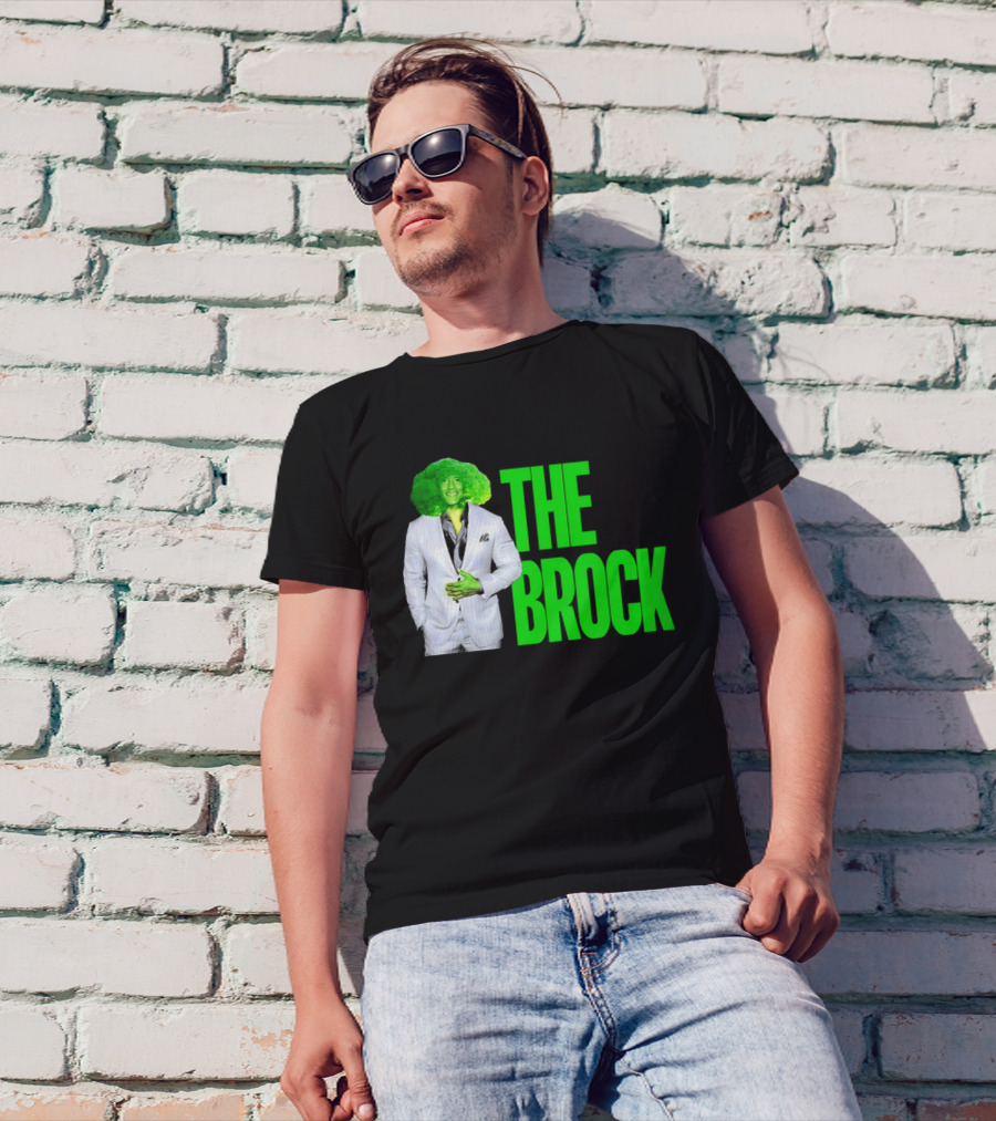 The Brock Broccoli Green Suit Parody T-Shirt