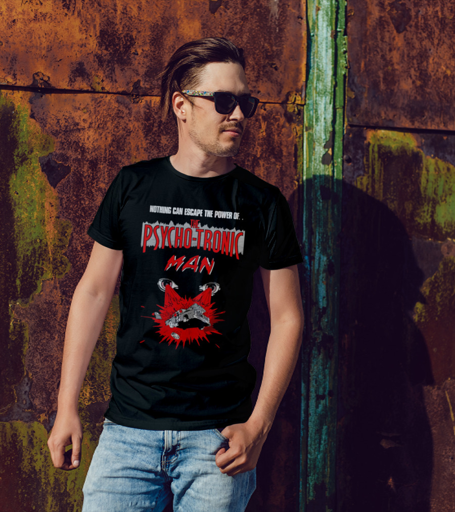 Nothing Can Escape The Power Of The Psychotronic Man Car Explosion T-Shirt