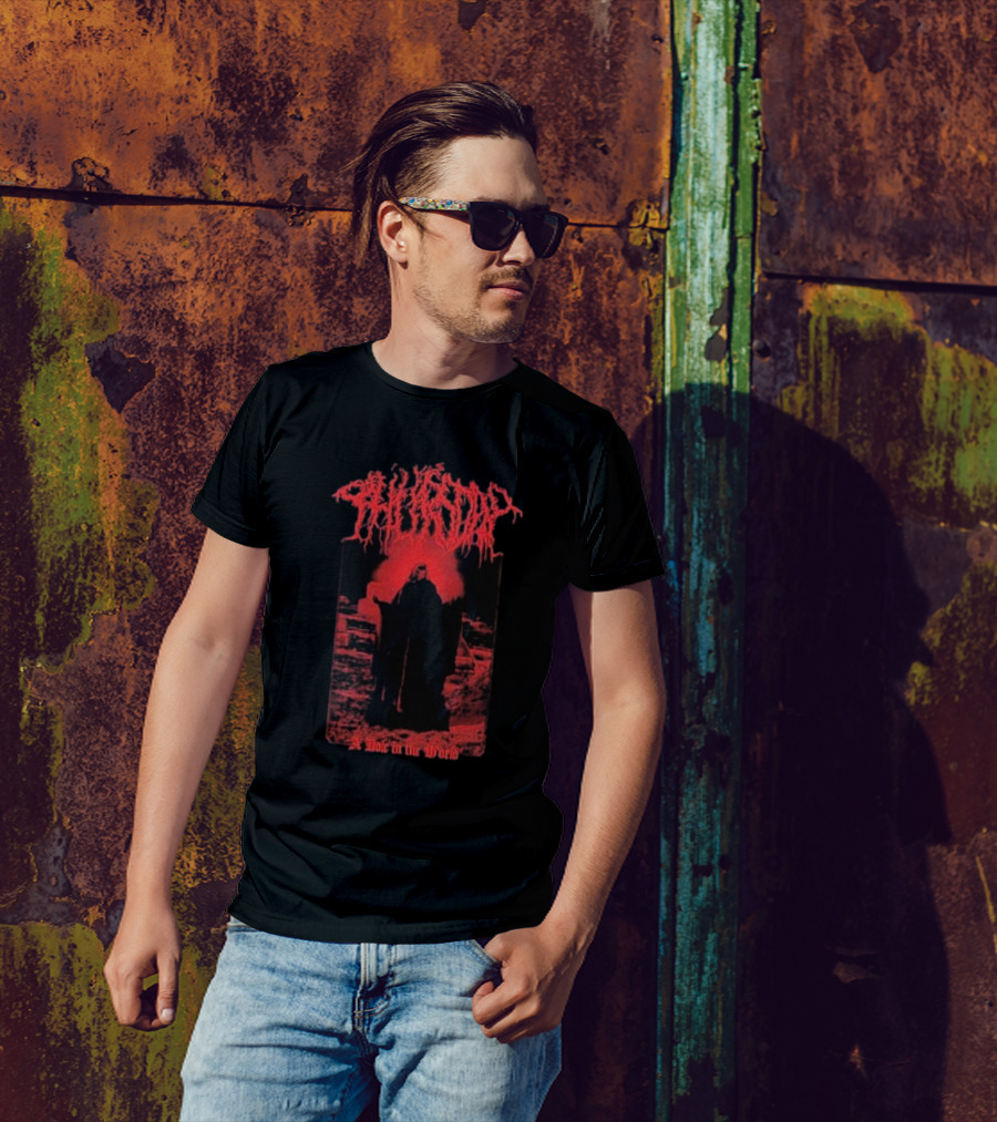 Thursday A Hole In The World Grim Reaper Red Aura Graphic T-Shirt