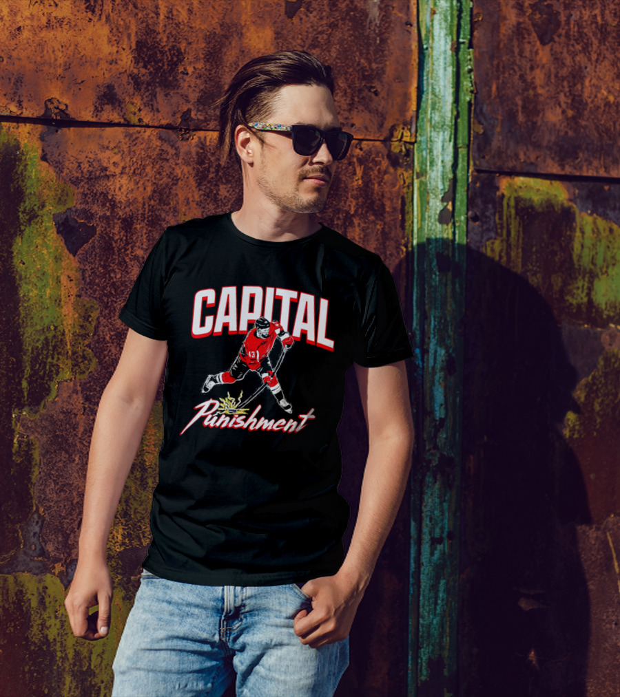 Tom Wilson Capital Punishment Washington Capitals Hockey T-Shirt