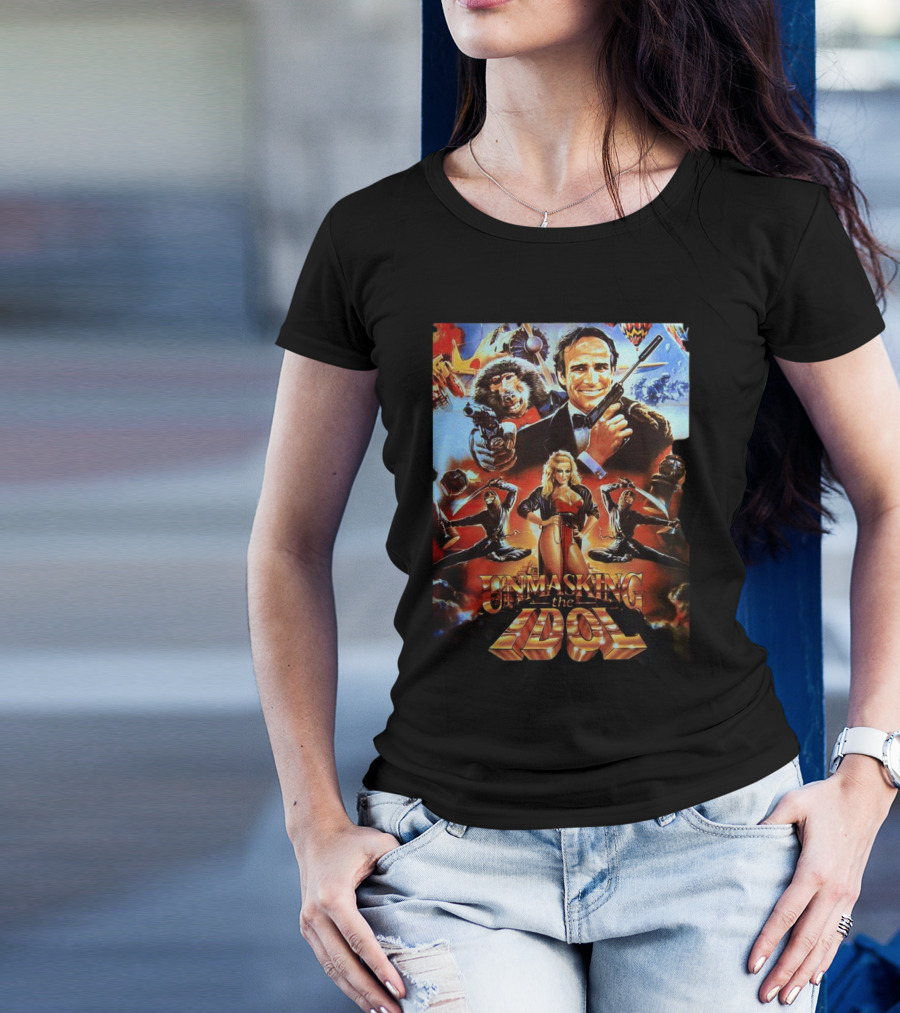 Unmasking The Idol Movie With Spy And Ninja Imagery T-Shirt